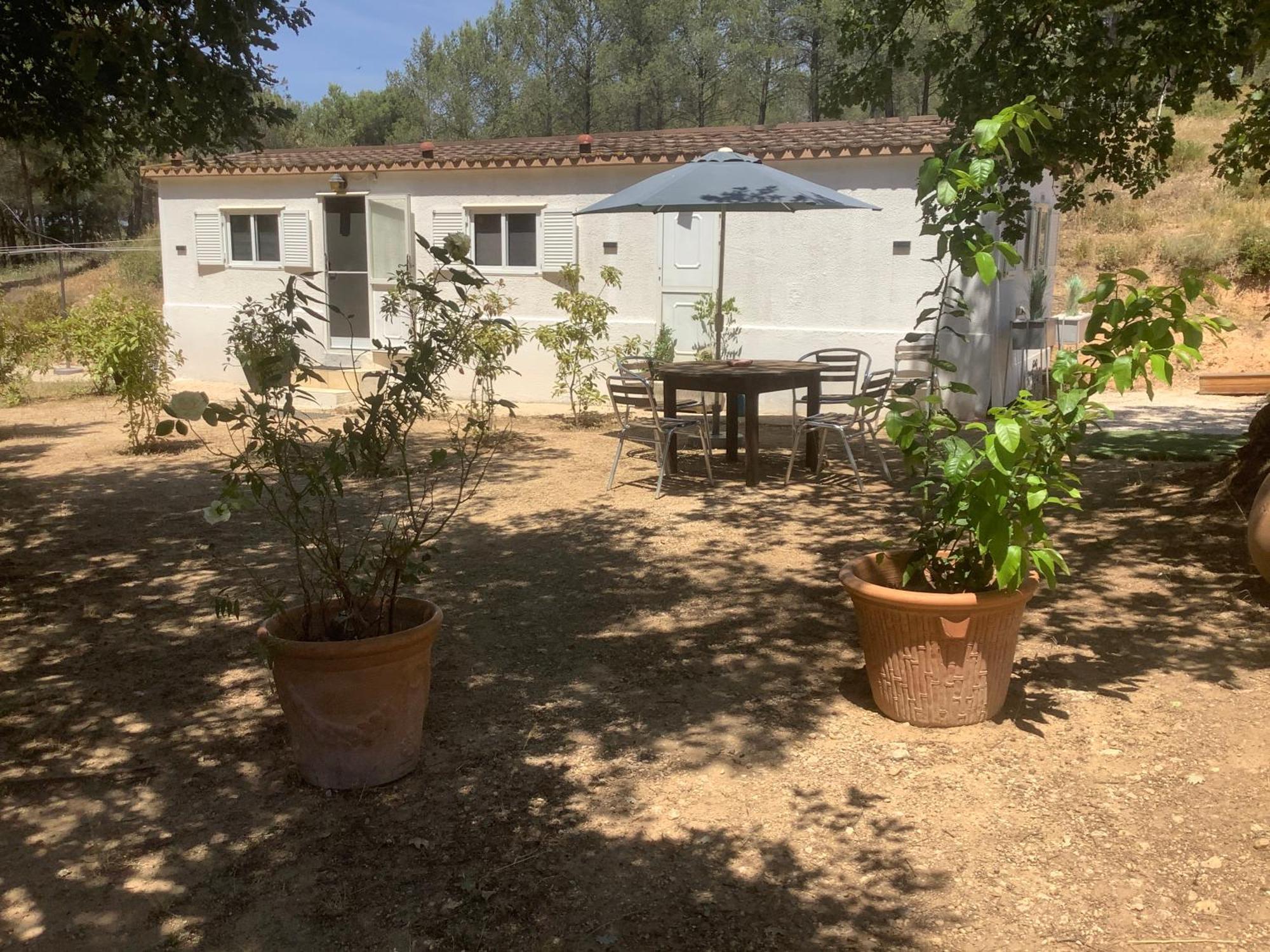Bungalow Avec Piscine Privative Proche Aix En Provence La Barben Bagian luar foto